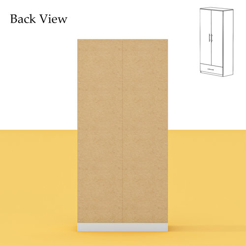 Mercury Row® Syverson Manufactured Wood Armoire & Reviews Wayfair